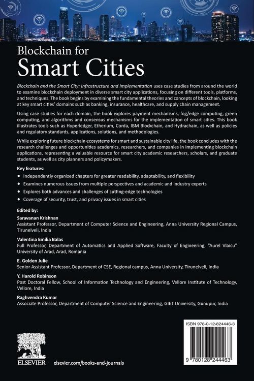 Produktbild: Blockchain for Smart Cities