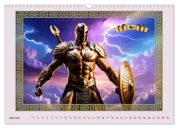 Produktbild: R&ouml;mische G&ouml;tter (Wandkalender 2026 DIN A3 quer), CALVENDO Monatskalender