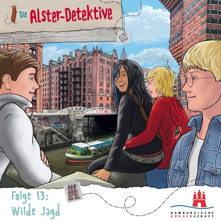 Produktbild: Die Alster-Detektive - Folge 13 Wilde Jagd