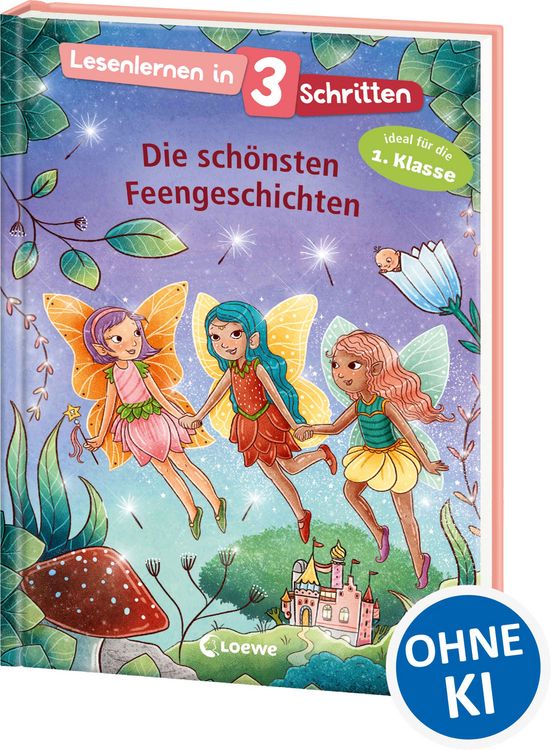Produktbild: Lesenlernen in 3 Schritten - Die sch&ouml;nsten Feengeschichten
