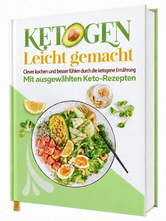 Produktbild: Ketogene Ern&auml;hrung leicht gemacht! F&uuml;r eine schnelle, alltagstaugliche K&uuml;che: &Uuml;ber 100 einfache Rezepte f&uuml;r die Keto-Di&auml;t | Inkl. 30-Tage-Ern&auml;hrungsplan