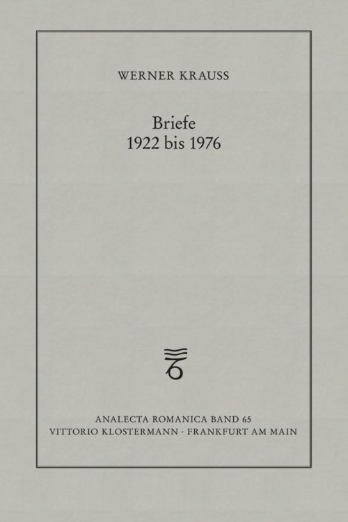 Produktbild: Briefe 1922 bis 1976