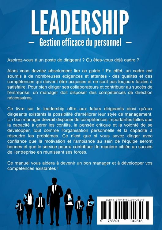 Produktbild: LEADERSHIP - Gestion efficace du personnel