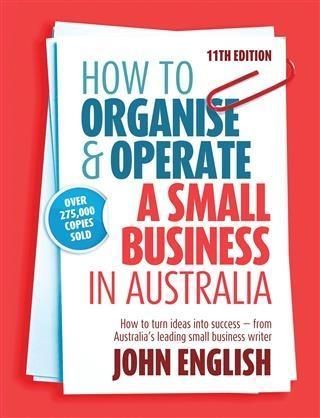 Produktbild: How to Organise & Operate a Small Business in Australia