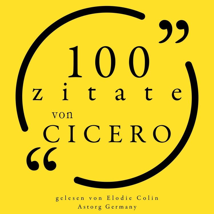 Produktbild: 100 Zitate von Cicero