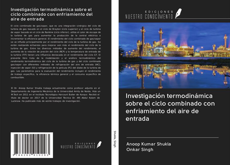 Produktbild: Investigaci&oacute;n termodin&aacute;mica sobre el ciclo combinado con enfriamiento del aire de entrada