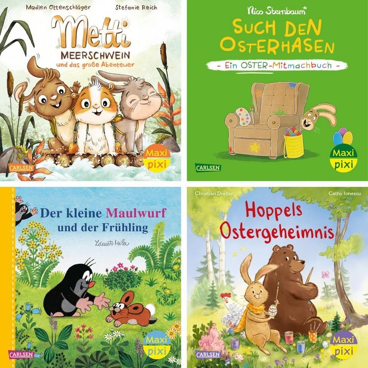 Produktbild: Maxi-Pixi-4er-Set 124: Der Fr&uuml;hling ist da! (4x1 Exemplar)