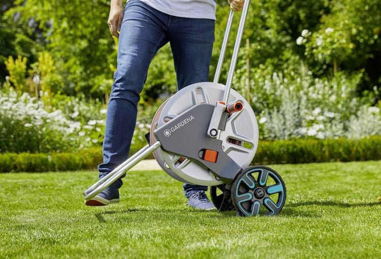 Produktbild: GARDENA 18541-20 CleverRoll M Metall Schlauchwagen 1 St. Silber