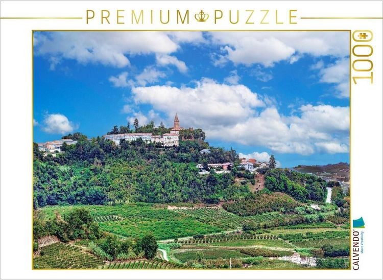 Produktbild: CALVENDO Puzzle Weinanbau im Piemont in der Region Roero | 1000 Teile Lege-Gr&ouml;&szlig;e 64x48cm Foto-Puzzle f&uuml;r gl&uuml;ckliche Stunden