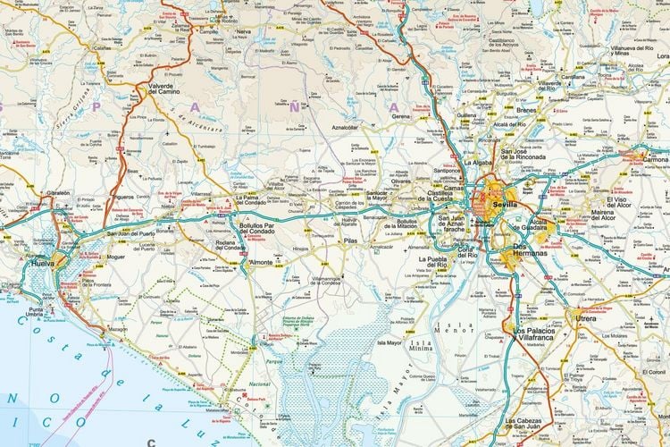 Produktbild: Reise Know-How Landkarte Andalusien / Andalusia (1:350.000)