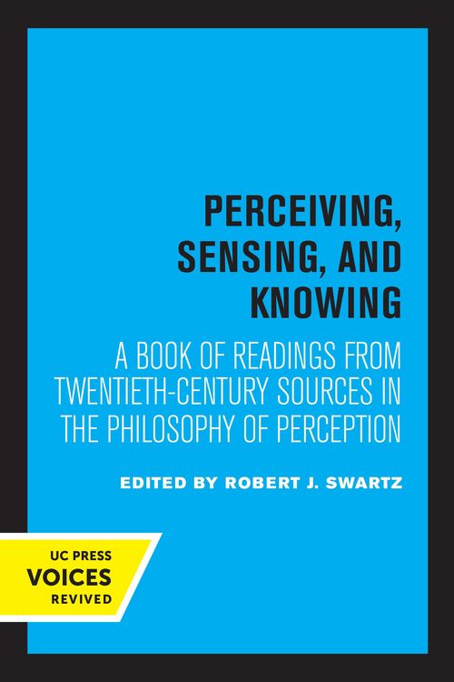Produktbild: Perceiving, Sensing, and Knowing
