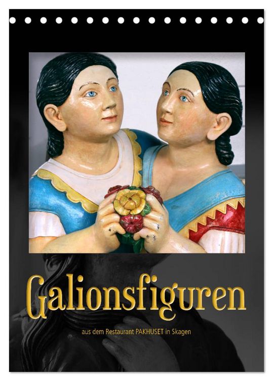 Produktbild: Galionsfiguren (Tischkalender 2026 DIN A5 hoch), CALVENDO Monatskalender