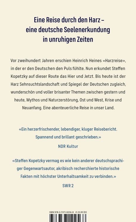 Produktbild: Die Harzreise