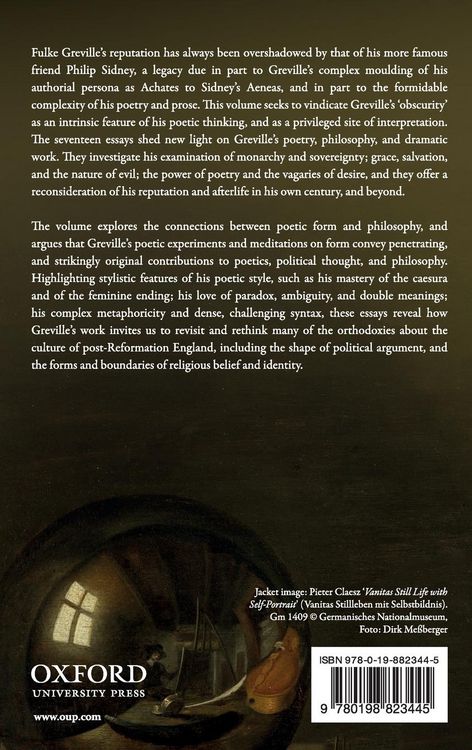 Produktbild: Fulke Greville and the Culture of the English Renaissance
