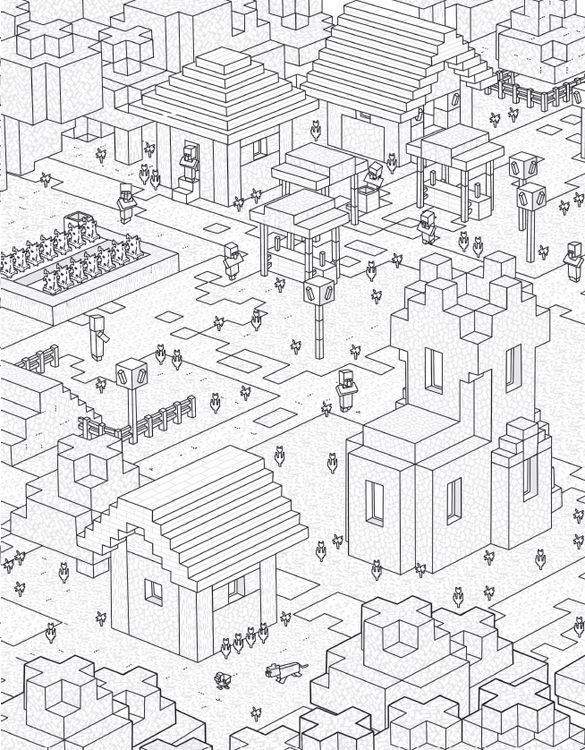 Produktbild: Minecraft: Das ultimative Minecraft-Malbuch