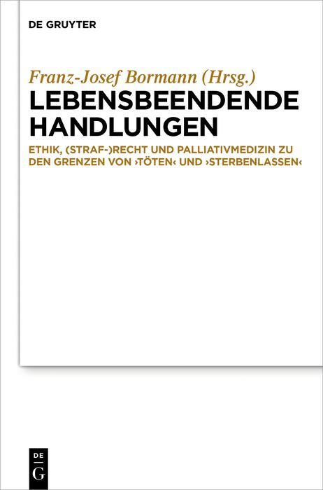 Produktbild: Lebensbeendende Handlungen