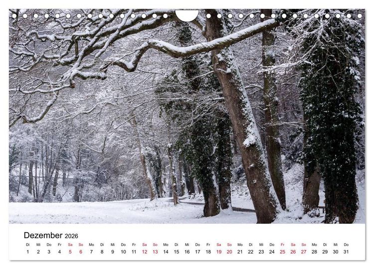Produktbild: Wege in der Natur - Kraichgau und Enzkreis (Wandkalender 2026 DIN A4 quer), CALVENDO Monatskalender