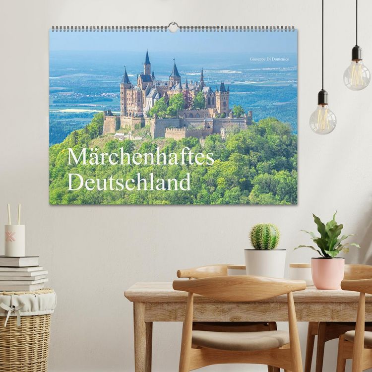 Produktbild: M&auml;rchenhaftes Deutschland (Wandkalender 2026 DIN A2 quer), CALVENDO Monatskalender