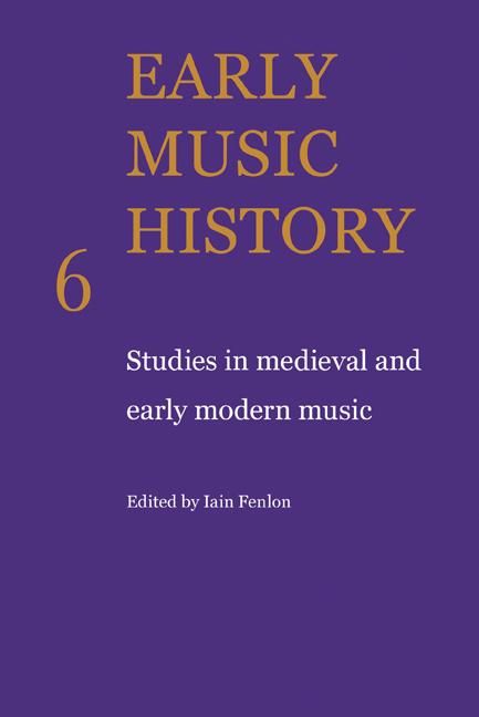 Produktbild: Early Music History
