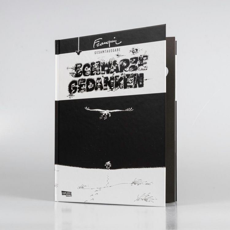 Produktbild: Schwarze Gedanken Gesamtausgabe (Hochwertige Jubil&auml;umsedition 100 Jahre Franquin)
