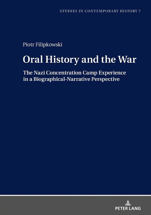 Produktbild: Oral History and the War