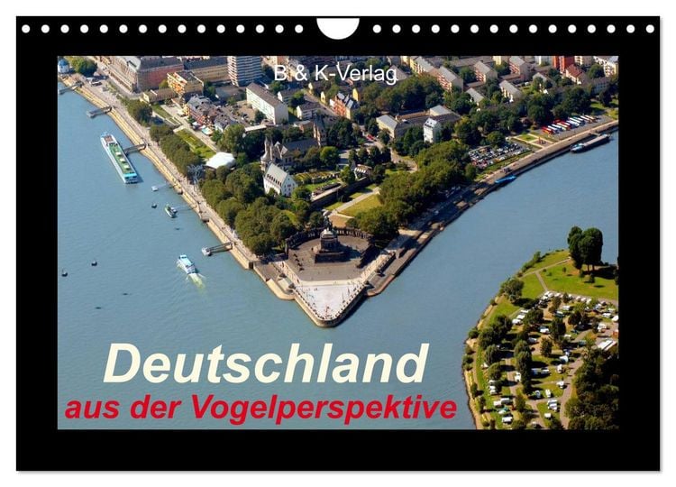 Produktbild: Deutschland aus der Vogelperspektive (Wandkalender 2026 DIN A4 quer), CALVENDO Monatskalender