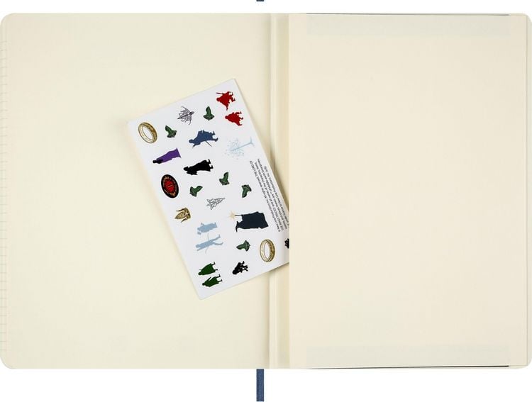 Produktbild: Moleskine Der Herr der Ringe Notizbuch, XL, liniert, fester Einband