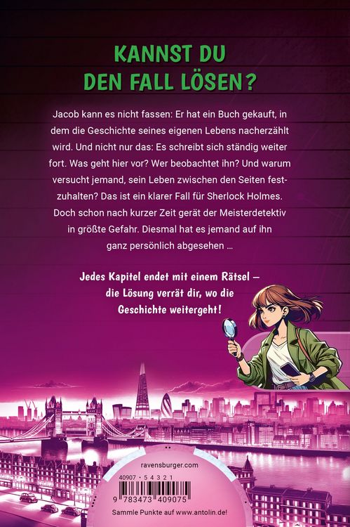 Produktbild: Sherlock & You, Band 4 - Das R&auml;tsel um das geheimnisvolle Buch