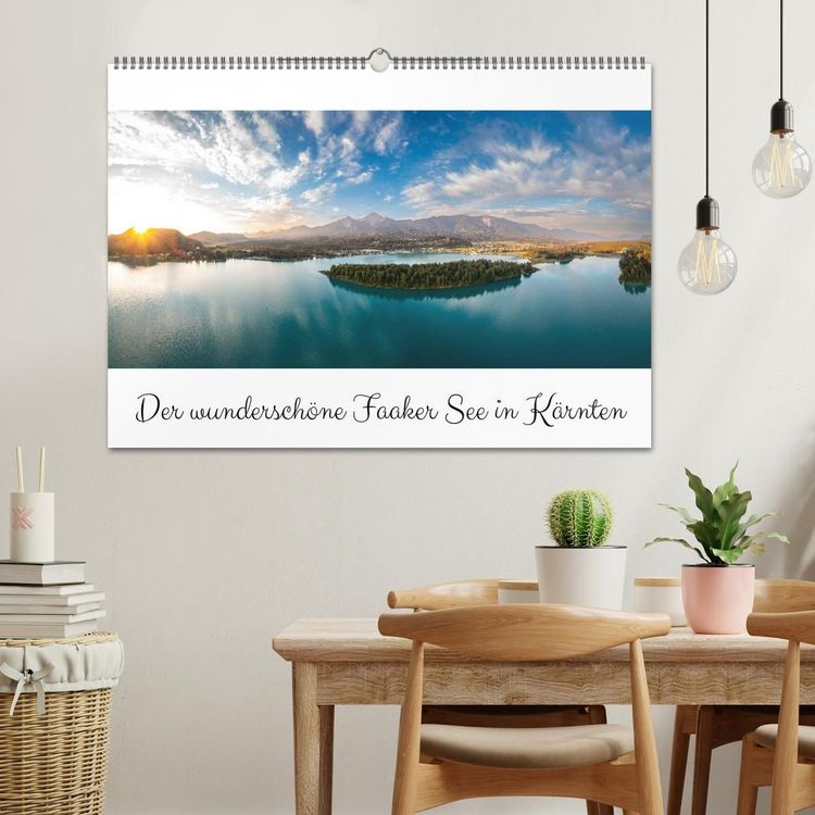 Produktbild: Der wundersch&ouml;ne Faaker See in K&auml;rnten (Wandkalender 2027 DIN A2 quer), CALVENDO Monatskalender