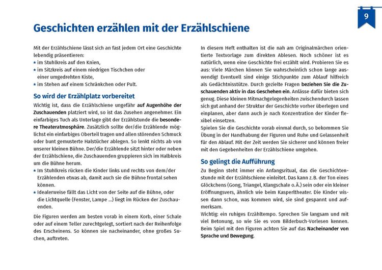 Produktbild: Frau Holle. Erz&auml;hlschienen-Figurenset