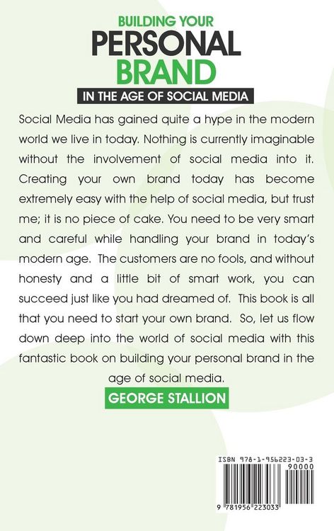 Produktbild: Building Your Personal Brand in the Age of Social Media