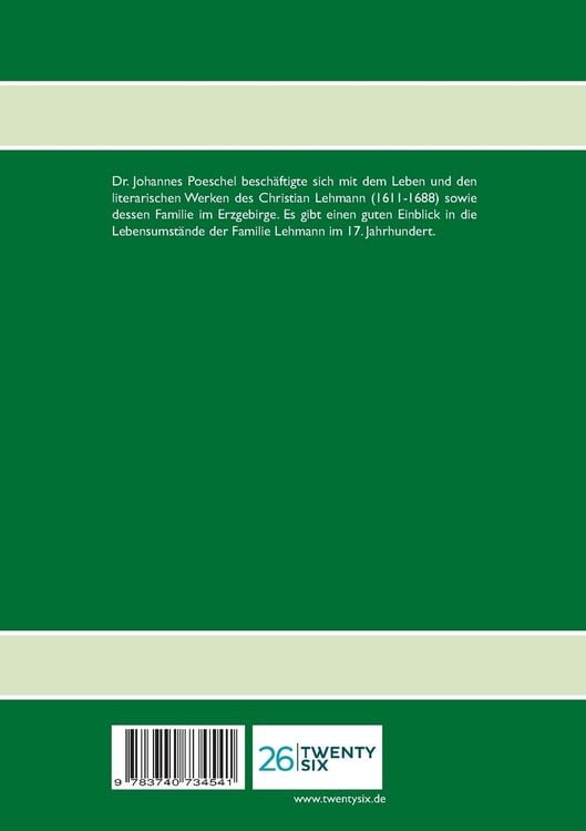 Produktbild: Eine erzgebirgische Gelehrtenfamilie