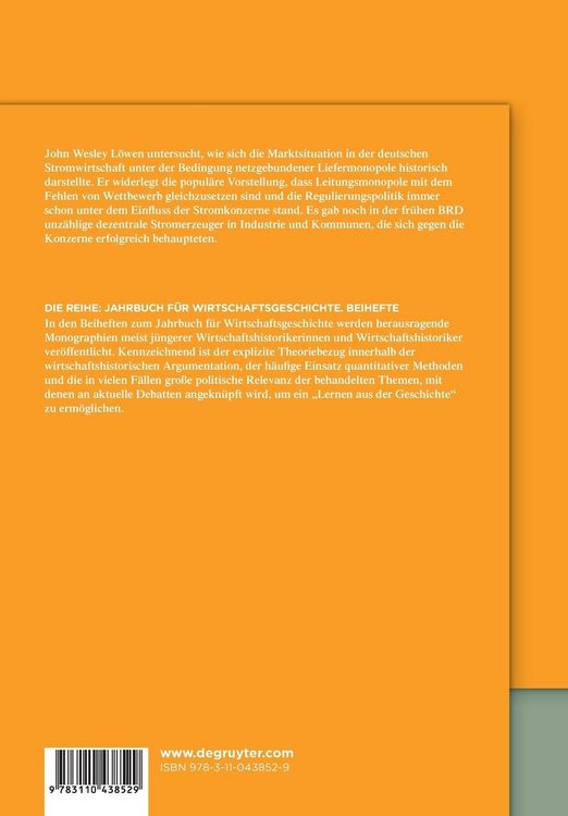 Produktbild: Die dezentrale Stromwirtschaft