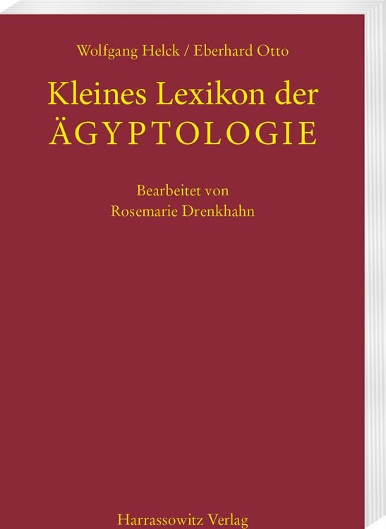 Produktbild: Kleines Lexikon der &Auml;gyptologie