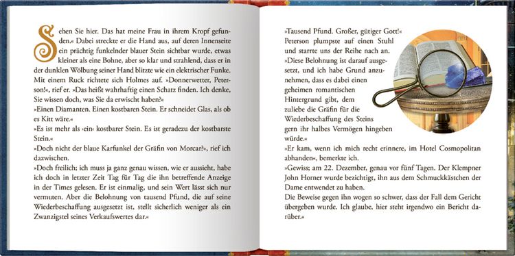 Produktbild: S.Holmes - bl.Karfunkel, D.kl.Adventsgl.-Adv.kal.buch (Behr)