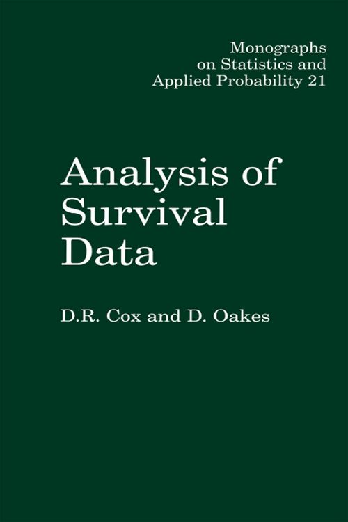 Produktbild: Analysis of Survival Data