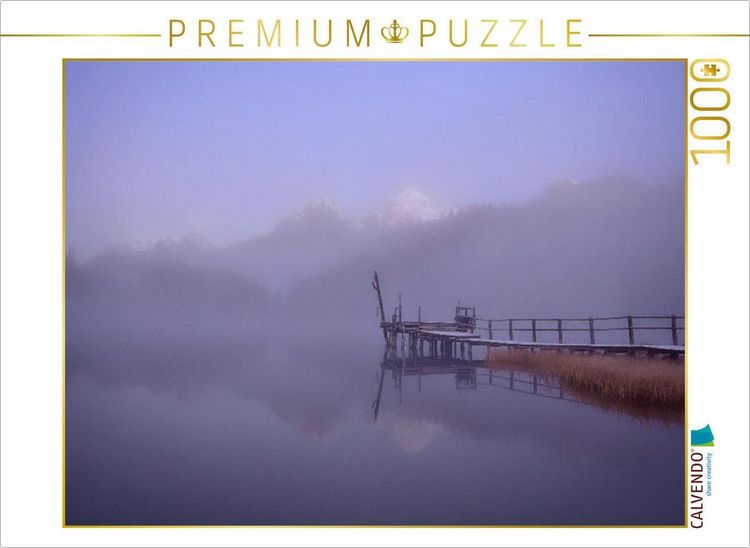 Produktbild: CALVENDO Puzzle Lej da Staz, Oberengadin | 1000 Teile Lege-Gr&ouml;&szlig;e 64x48cm Foto-Puzzle f&uuml;r gl&uuml;ckliche Stunden