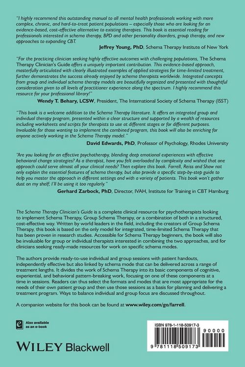 Produktbild: The Schema Therapy Clinician's Guide