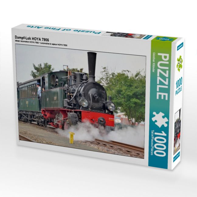 Produktbild: CALVENDO Puzzle Dampf-Lok HOYA 3341 1000 Teile Puzzle quer | 1000 Teile Lege-Gr&ouml;&szlig;e 64 &times; 48 cm Foto-Puzzle f&uuml;r gl&uuml;ckliche Stunden