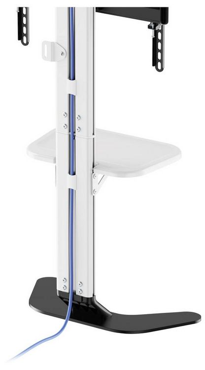 Produktbild: SpeaKa Professional SP-TVS-600 TV-Standfu&szlig; 94,0 cm (37") - 218,4 cm (86&rdquo;) Bodenst&auml;nder, Boden-Wand, H&ouml;henverstellbar