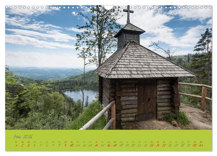 Produktbild: Der Bayerische Wald (Wandkalender 2026 DIN A3 quer), CALVENDO Monatskalender