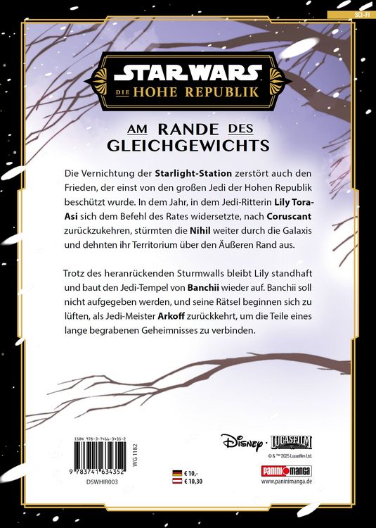Produktbild: Star Wars: Die Hohe Republik - Am Rande des Gleichgewichts (Manga) 03