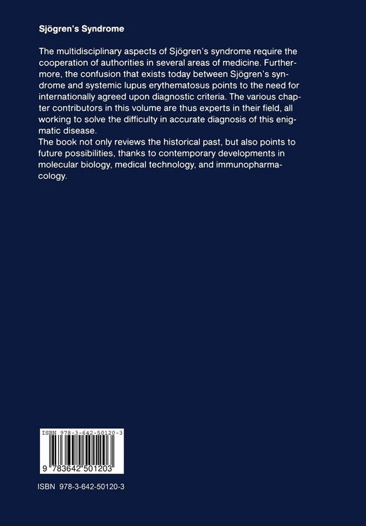 Produktbild: Sj&ouml;gren&rsquo;s Syndrome