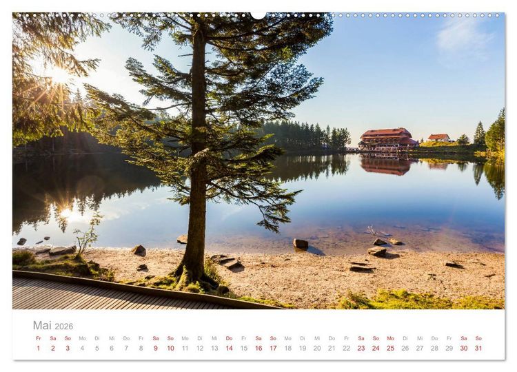 Produktbild: Der Schwarzwald Impressionen (hochwertiger Premium Wandkalender 2026 DIN A2 quer), Kunstdruck in Hochglanz