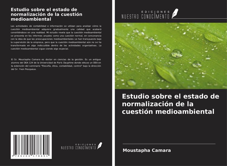Produktbild: Estudio sobre el estado de normalizaci&oacute;n de la cuesti&oacute;n medioambiental