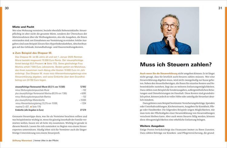Produktbild: Steuererkl&auml;rung 2026/2027 - Rentner, Pension&auml;re