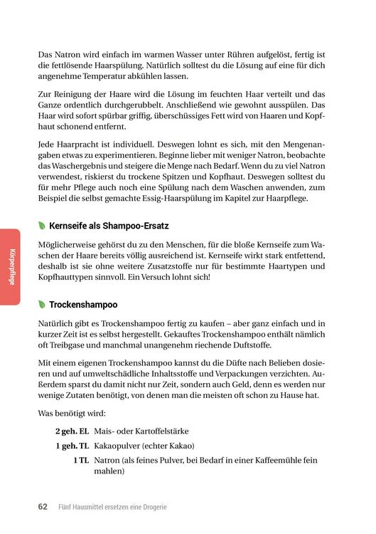 Produktbild: F&uuml;nf Hausmittel ersetzen eine Drogerie - 4. Auflage, aktualisierte, erweiterte Ausgabe