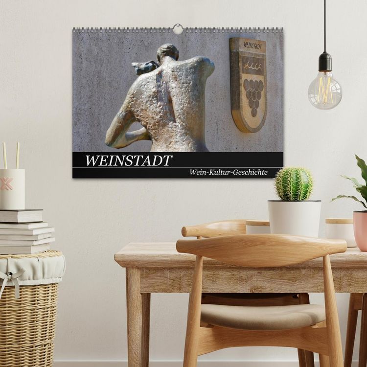 Produktbild: Weinstadt Wein-Kultur-Geschichte (Wandkalender 2026 DIN A3 quer), CALVENDO Monatskalender