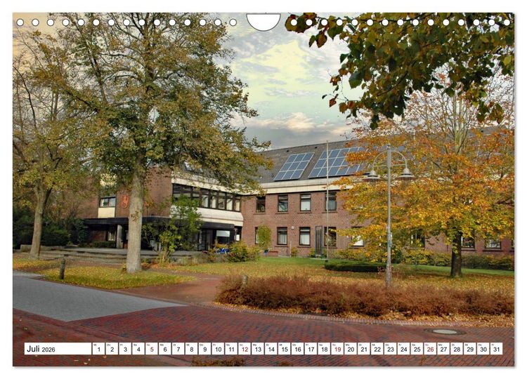 Produktbild: Erholungsort Schortens (Wandkalender 2026 DIN A4 quer), CALVENDO Monatskalender
