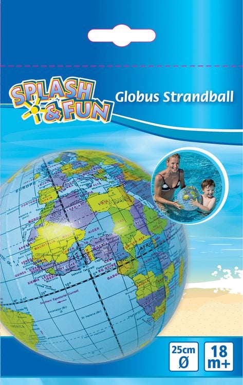 Produktbild: Splash & Fun Strandball 'Globus'